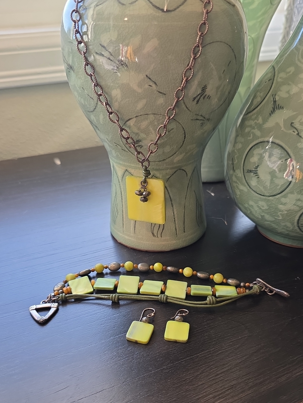 Silpada Necklace, Bracelet and Earrings Set